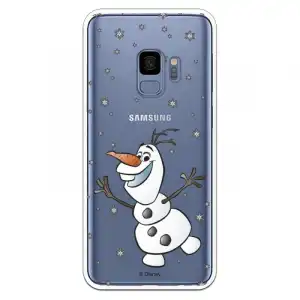 Funda Para Samsung Galaxy S9 Oficial De Disney Olaf Transparente - Frozen