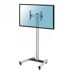 Kimex Soporte de Suelo Móvil para TV 32"-75" Altura 240cm VESA 600x400 Máx 50Kg