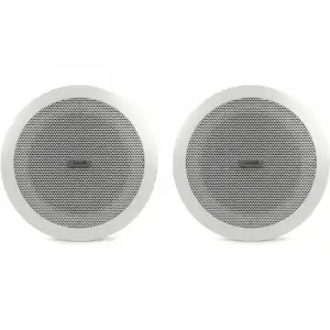 Audibax CM508L-BT Altavoces Empotrables de Techo Bluetooth 2 Vías 2x20W 5.25" Blancos