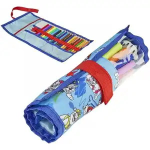 Estuche Escolar Con Accesorios The Paw Patrol Azul (22 Pcs)