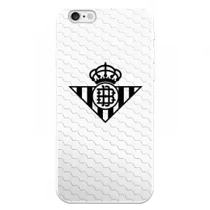 Funda Para Iphone 6 Del Betis Escudo Negro Fondo Red - Licencia Oficial Real Betis Balompié