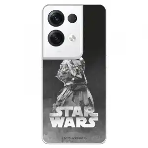 Funda Para Oppo Reno 8 Pro Oficial De Star Wars Darth Vader Fondo Negro - Star Wars