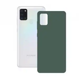 Ksix Funda Silk Verde para Samsung Galaxy A21S