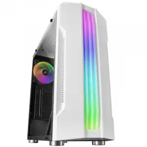 Mars Gaming MCK Cristal Templado RGB USB 3.0 Blanca