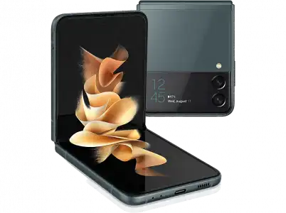 Móvil - Samsung Galaxy Z Flip3 5G, Verde, 256 GB, 8 GB RAM, 6.7" FHD, Snapdragon 888, 3300 mAh, Android 11