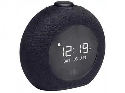 Reloj despertador inteligente - JBL Horizon 2, Bluetooth, Sintonizador FM/DAB/DAB+, USB, Negro