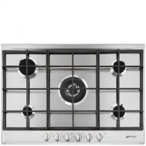 Smeg P272xgh Hobs Acero Inoxidable Integrado Encimera De Gas 5 Zona(s)