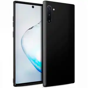 Cool Funda Silicona Negra para Samsung Galaxy Note 10