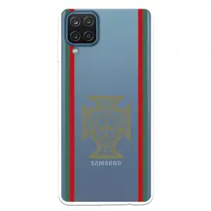 Funda Para Samsung Galaxy A12 Del Federación Portuguesa De Fútbol Escudo - Licencia Oficial Federación Portuguesa De Fú