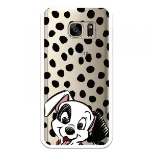 Funda Para Samsung Galaxy S7 Oficial De Disney Cachorro Manchas - 101 Dálmatas