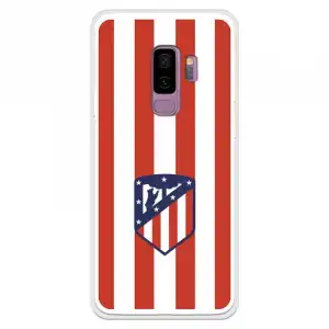 Funda Para Samsung Galaxy S9 Plus Del Atleti Escudo Rojiblanco - Licencia Oficial Atlético De Madrid