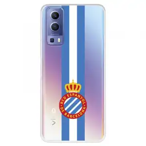 Funda Para Vivo Y72 5g Del Rcd Espanyol Escudo Albiceleste Escudo Albiceleste - Licencia Oficial Rcd Espanyol
