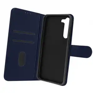 Funda Samsung Galaxy S23 Plus Tarjetero Soporte Vídeo Azul
