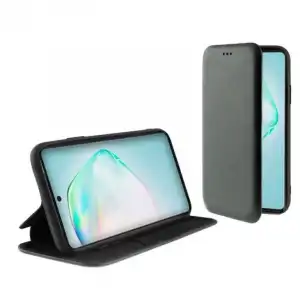 Ksix Funda Folio Standing para Samsung Galaxy A91/Galaxy S10 Lite Negra