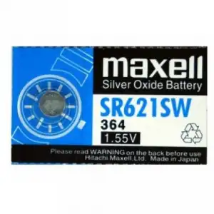 Maxell SR621SW Pila de Botón 364 1.55V