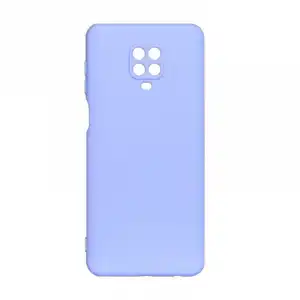 Muvit Life Funda Liquid Soft Lavanda para Xiaomi Redmi Note 9 Pro