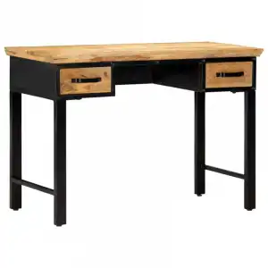 VidaXL Escritorio Madera de Mango Maciza 110x50x76cm