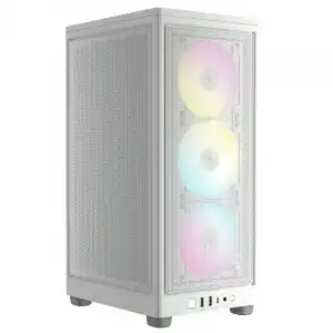Corsair 2000D RGB Airflow SFF Tower USB 3.2 Blanca