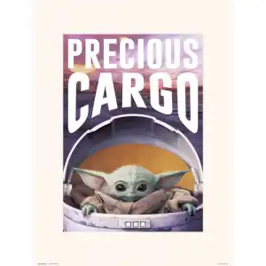 Erik Lámina Star Wars The Mandalorian Precious Cargo 40x30cm