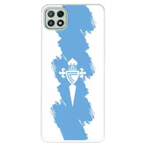 Funda del Celta Escudo Trazo Azul Licencia Oficial RC Celta para Samsung Galaxy A22 5G