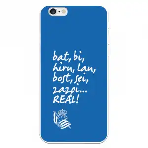Funda Para Iphone 6 Del Real Sociedad De Fútbol Real Grito Aficion - Licencia Oficial Real Sociedad De Fútbol