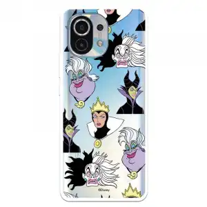 Funda Para Xiaomi Mi 11 Oficial De Disney Villanas Patrón - Villanas Disney