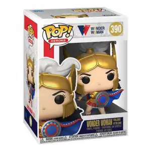 Funko Pop Héroes DC Comics Wonder Woman 80th Desafío de los Dioses