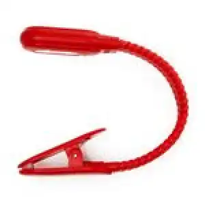 Lámpara libro recargable Kikkerland rojo