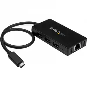 StarTech HB30C3A1GE Hub USB-C/USB 3.0/RJ45