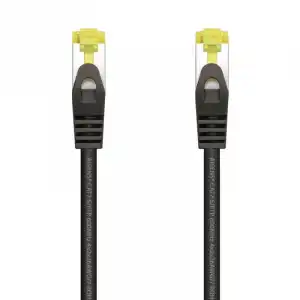 Aisens Cable de Red S/FTP RJ45 Cat.7 1m Negro