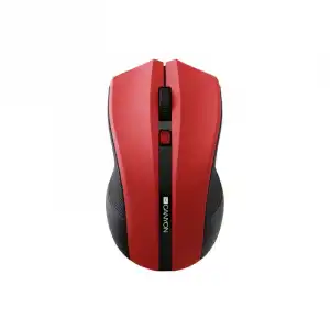 Canyon MW-5 Ratón Inalámbrico 1600DPI Rojo