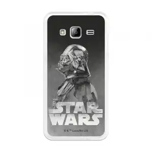 Funda Star Wars Darth Vader Negro Samsung Galaxy J3 2016