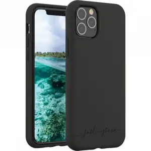 Just Green Carcasa Negra Biodegradable para iPhone 11 Pro