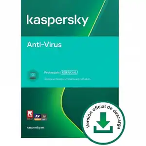 Kaspersky Esencial 2023 Anti-Virus 2 Dispositivos 1 Año Licencia Digital