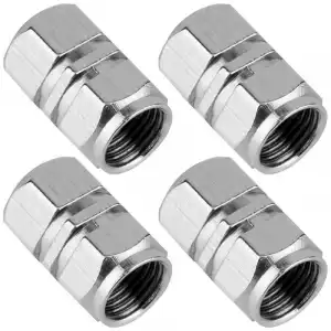 OcioDual Set 4 Tapones Metálicos para Válvula Schrader