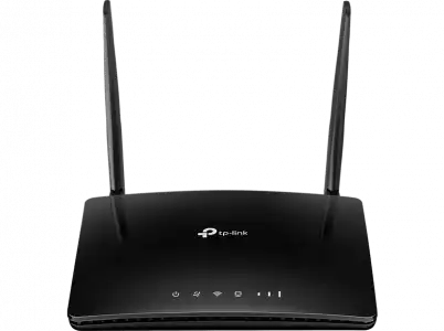 Router WiFi - TP-Link TL-MR6400, 4G LTE, 300 Mbps, 2 antenas, Ethernet, Control Parental, Negro