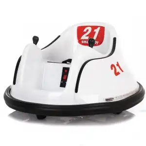Ataa Cars Coche Eléctrico Auto de Choques 6V Blanco