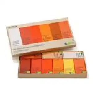 Caja de mini barritas de chocolate negro orgánico