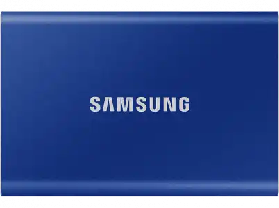 Disco duro SSD 2 TB - Samsung MU-PC2T0H, USB Tipo C, SSD, Azul