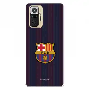 Funda Licencia Oficial FC Barcelona Rayas Blaugrana para Xiaomi Redmi Note 10 Pro