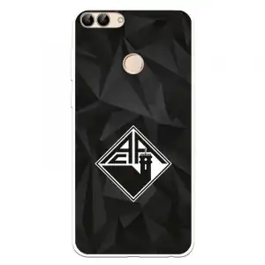 Funda Para Huawei P Smart Del Académica De Coimbra Escudo Fondo Negro - Licencia Oficial Académica De Coimbra