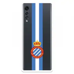 Funda Para Lg Velvet 5g Del Rcd Espanyol Escudo Albiceleste Escudo Albiceleste - Licencia Oficial Rcd Espanyol