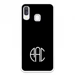 Funda Para Samsung Galaxy A40 Del Académica De Coimbra Iniciales - Licencia Oficial Académica De Coimbra
