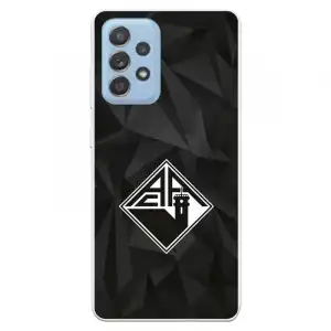 Funda Para Samsung Galaxy A52 4g Del Académica De Coimbra Escudo Fondo Negro - Licencia Oficial Académica De Coimbra