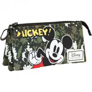 Karactermania Estuche Portatodo Triple Fan Mickey Mouse Surprise