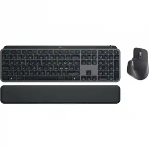 Logitech MX Keys S Combo Teclado y Ratón Inalámbrico con Reposamuñecas Grafito Teclado Italiano