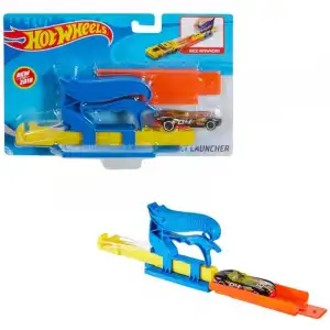 Mattel Hot Wheels Action Pista de Lanzador de Bolsillo Azul