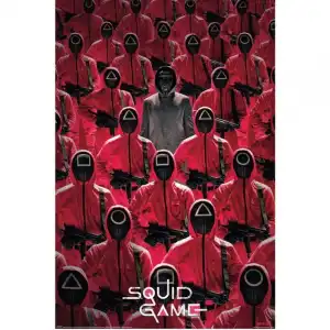 Pyramid Maxi Póster El Juego del Calamar Multitud