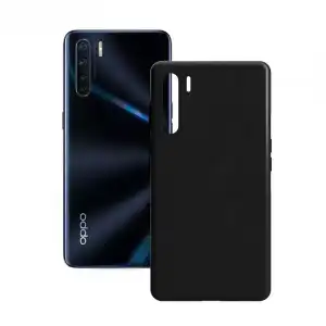Contact Funda Flexible para Oppo A91 Negra