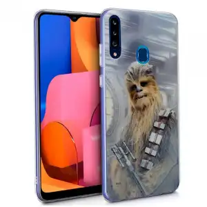Cool Funda Licencia Oficial Star Wars Chewbacca para Samsung A207 Galaxy A20s